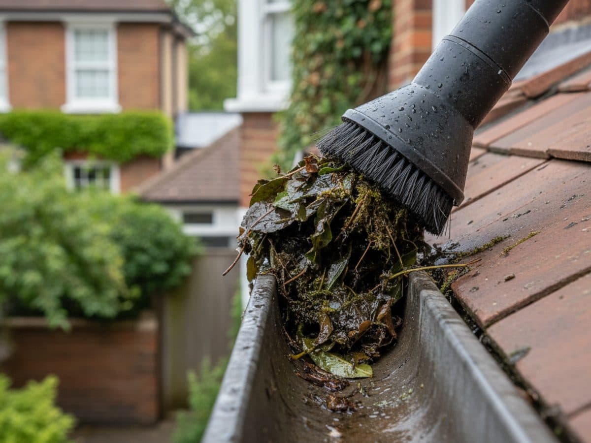 Gutter Cleaning detail